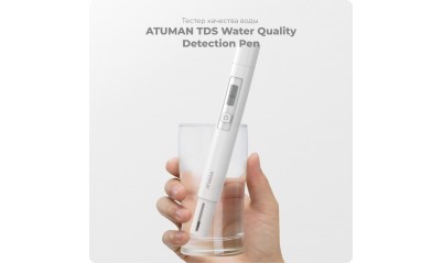 Atuman Dijital Tds ve Sıcaklık Ölçer Su Kalite Test Kalemi LCD Ekranlı